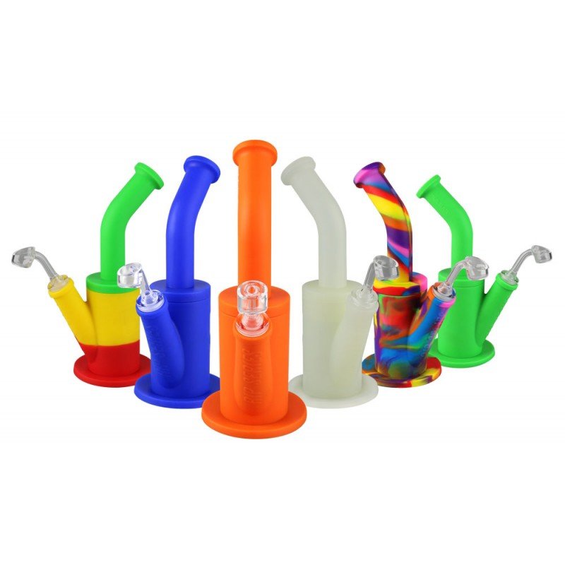 Silicone 4 In 1 Dab Rig Bong Bongs