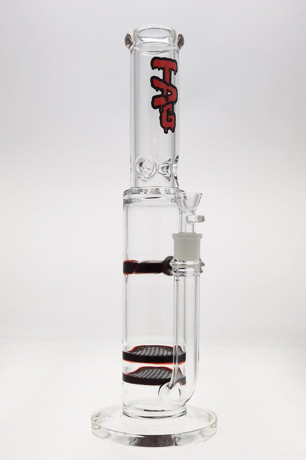 KILLER BONG（THINK TANK） / OFF & ON TAG 16 Inch Double Honeycomb Water Pipe | Thick Ass Glass