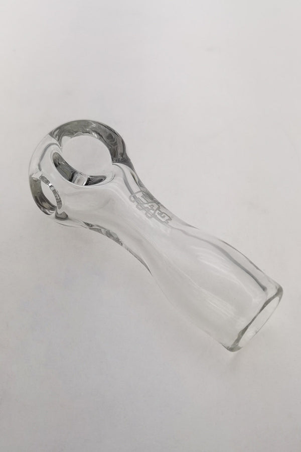 Clear Glass Spoon Pipe, Big Lizard