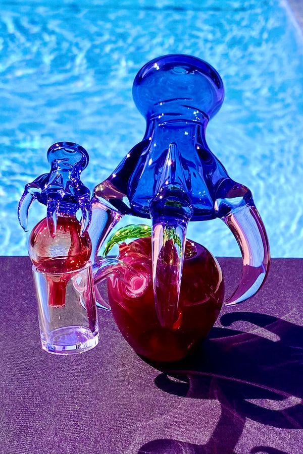 The Glass Cure - 5.25 Dragon Claw Bubbler (10MM Female) (270g)