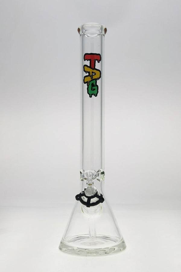 TAG 18" Beaker Bong 50x7MM 18/14 Downstem (4.50")