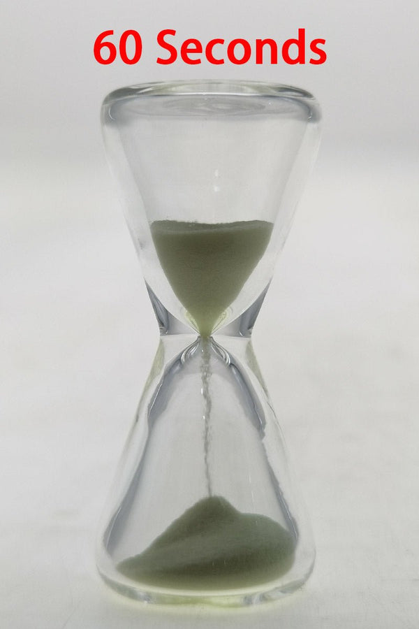 GROOVE GLASS Dab Bong 'Hourglass Rig', 12 cm